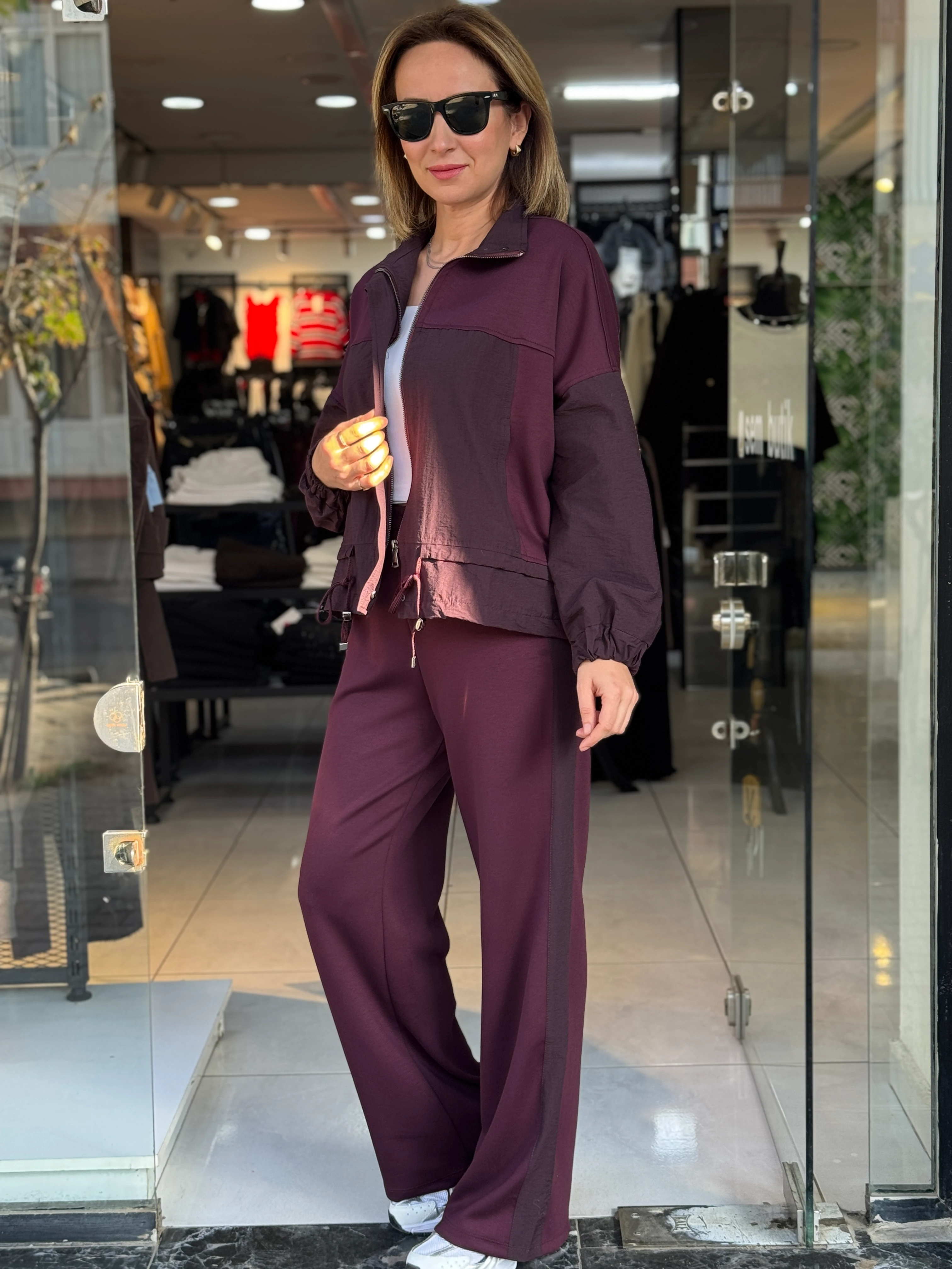 Bordo Paraşüt Detaylı Takım