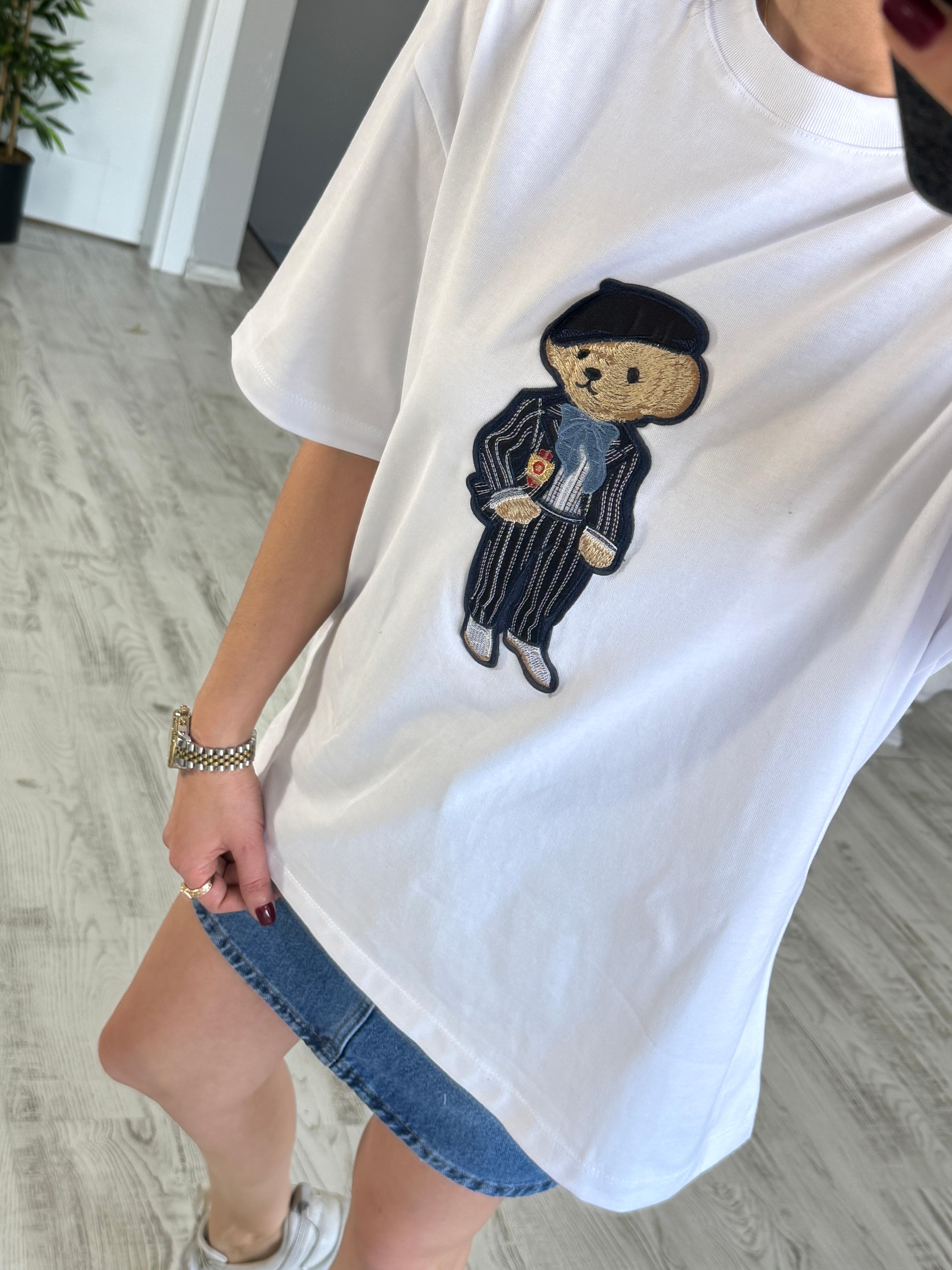 Teddy Detaylı Tshirt