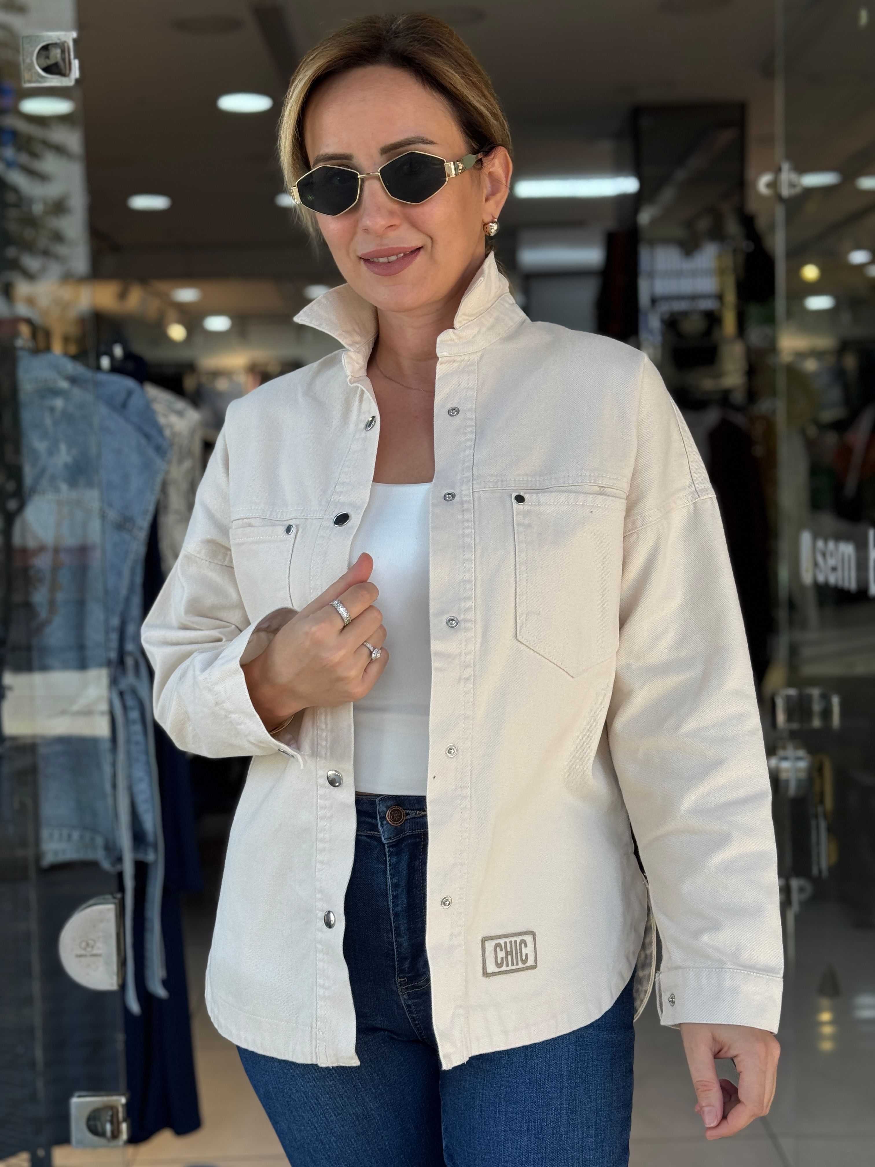 Gabardin Ceket