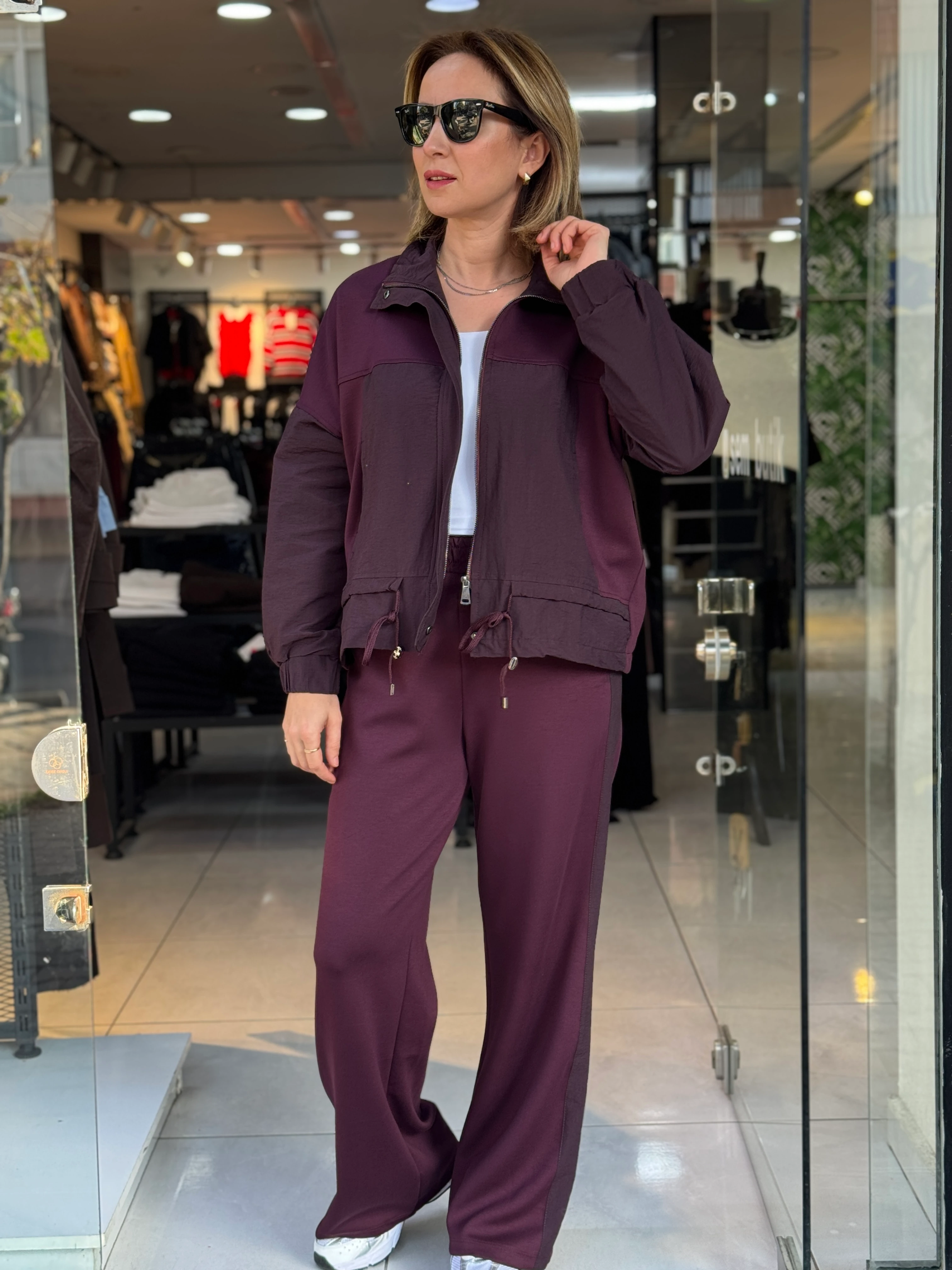 Bordo Paraşüt Detaylı Takım