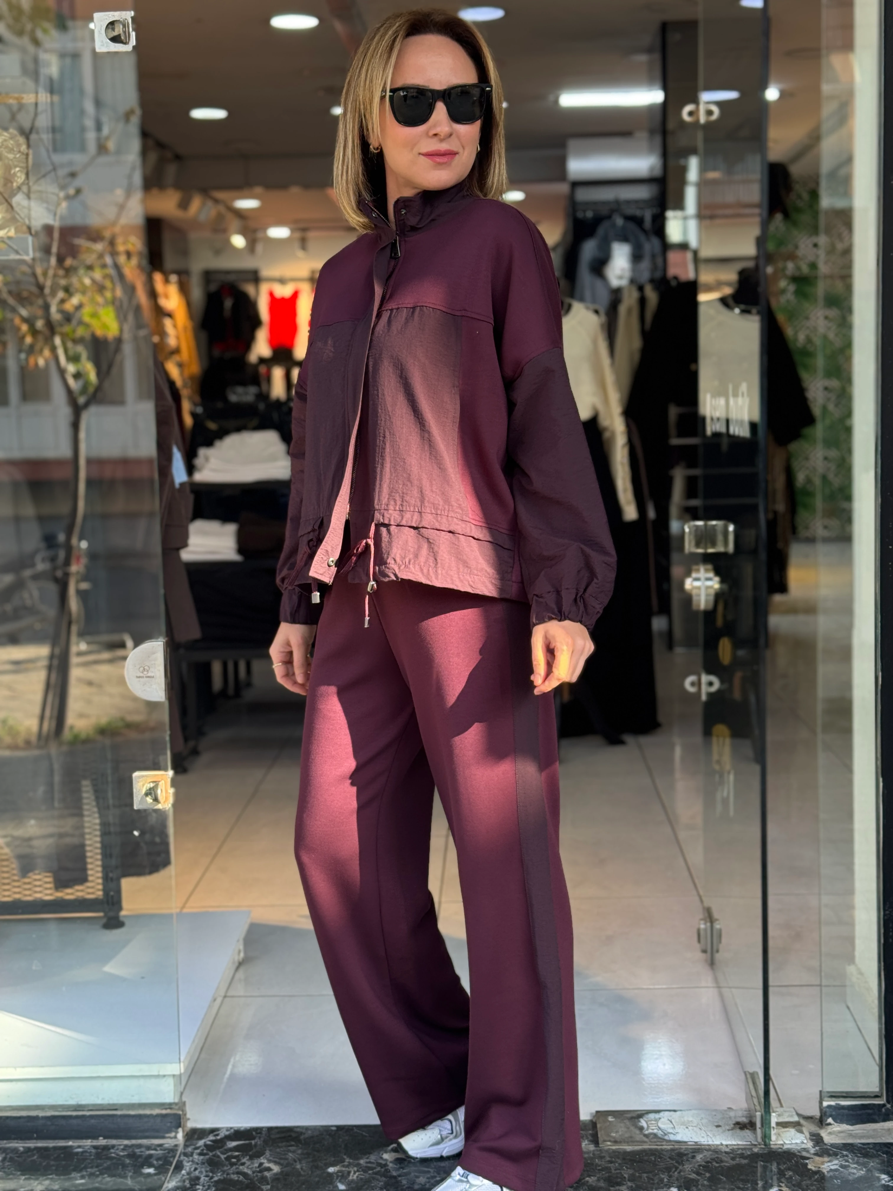 Bordo Paraşüt Detaylı Takım