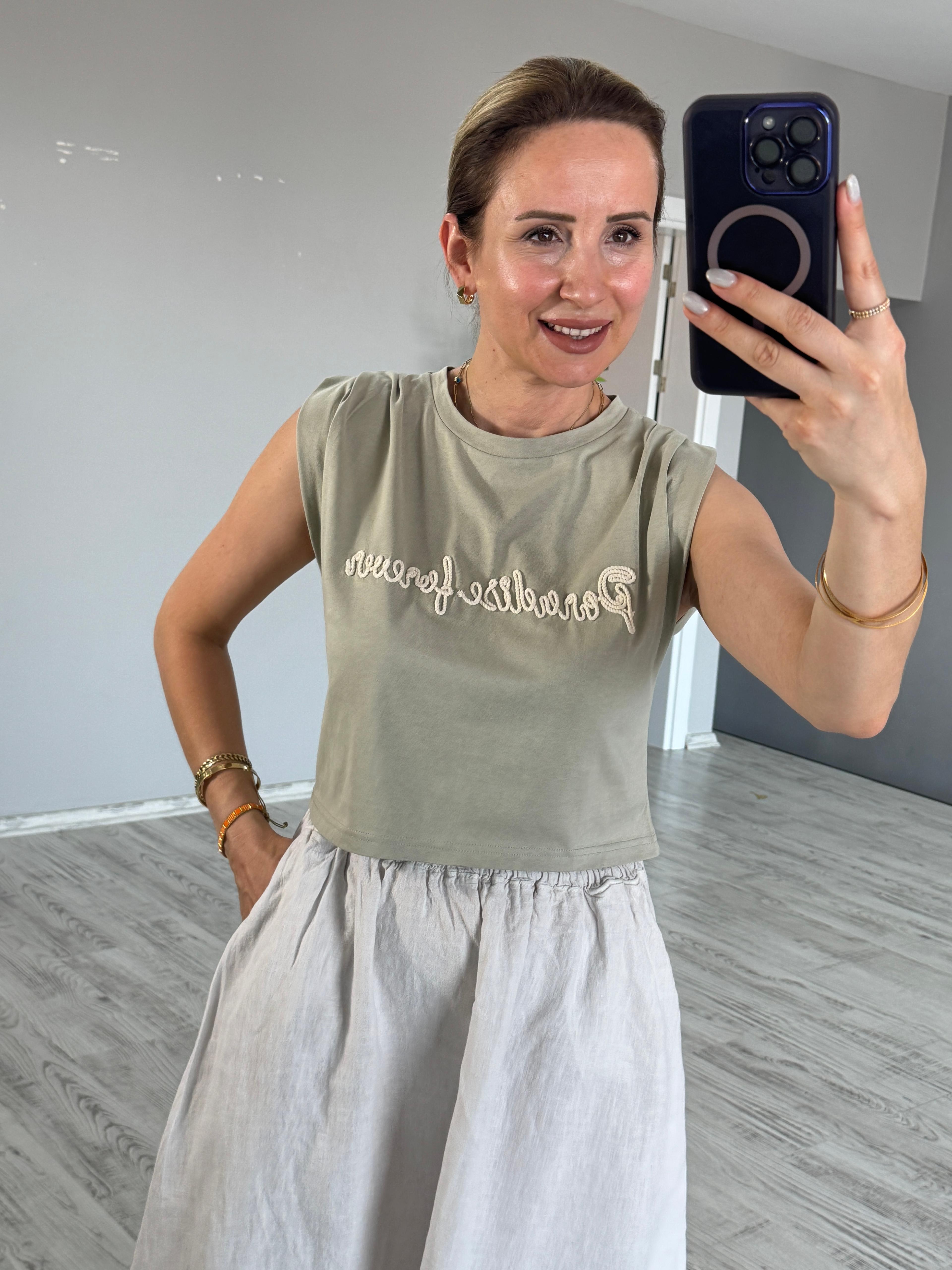 Ön Yazılı Tshirt