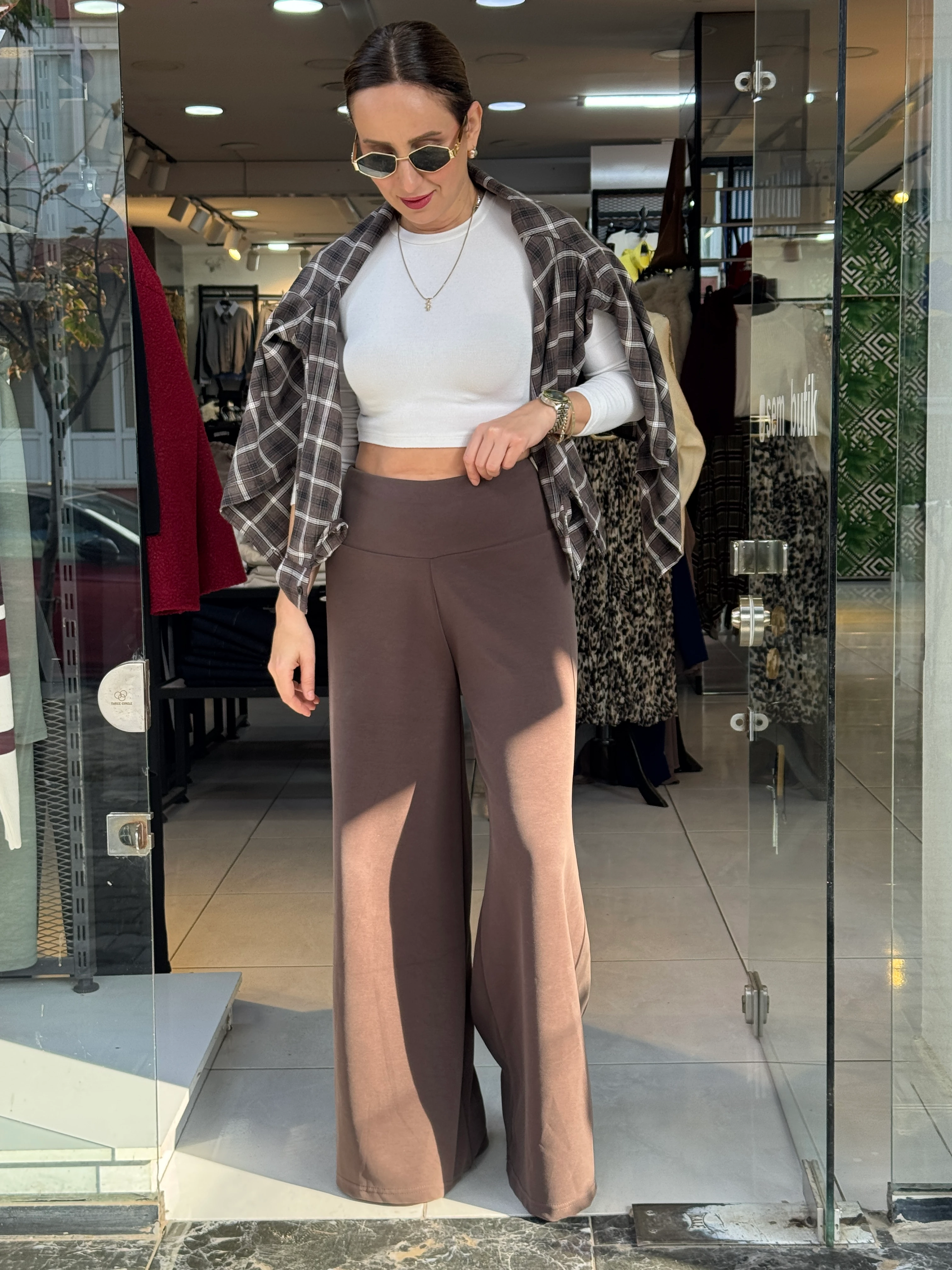 Kahve Modal Pantolon