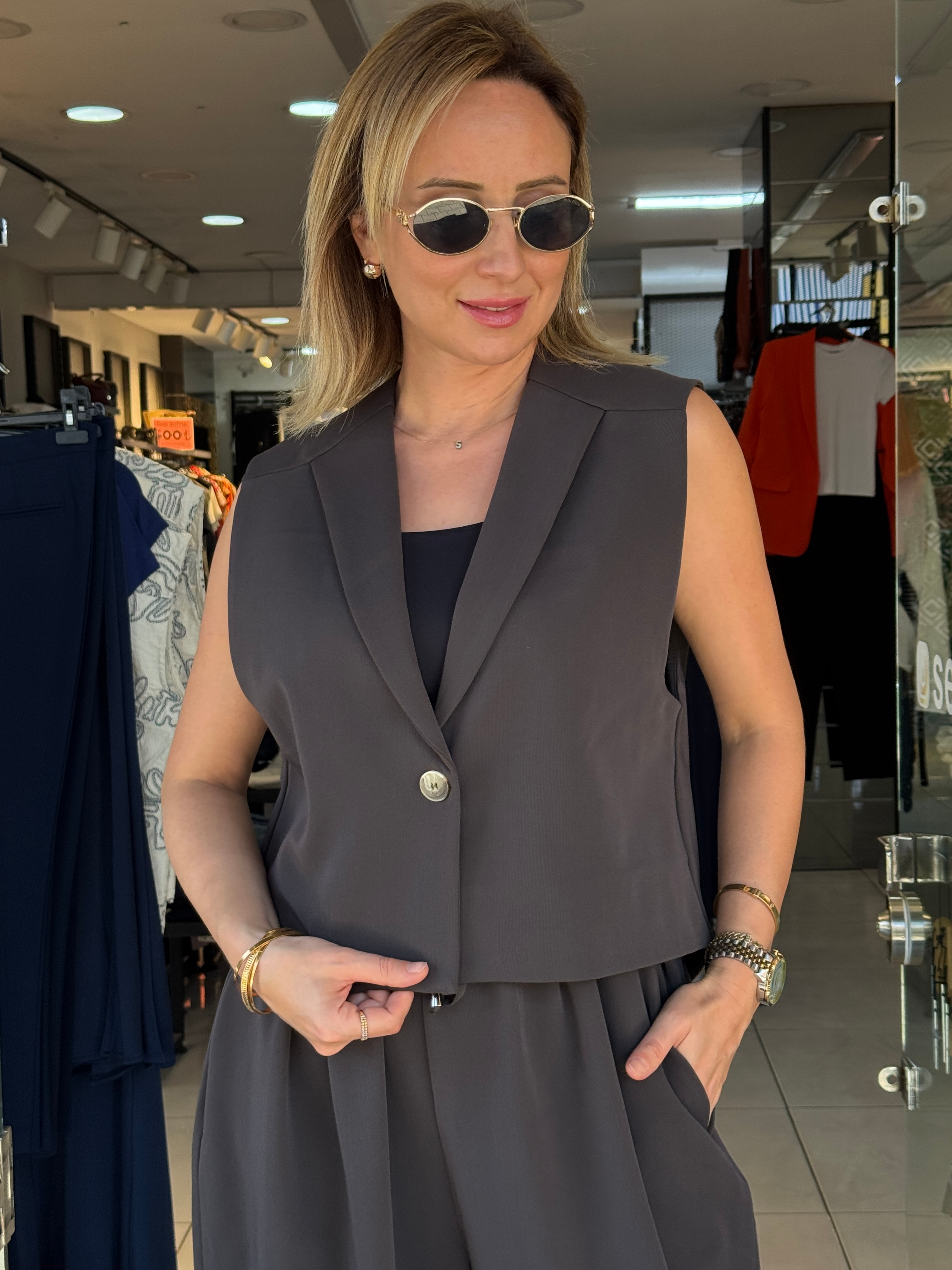 Yelek Pantolon Takım 