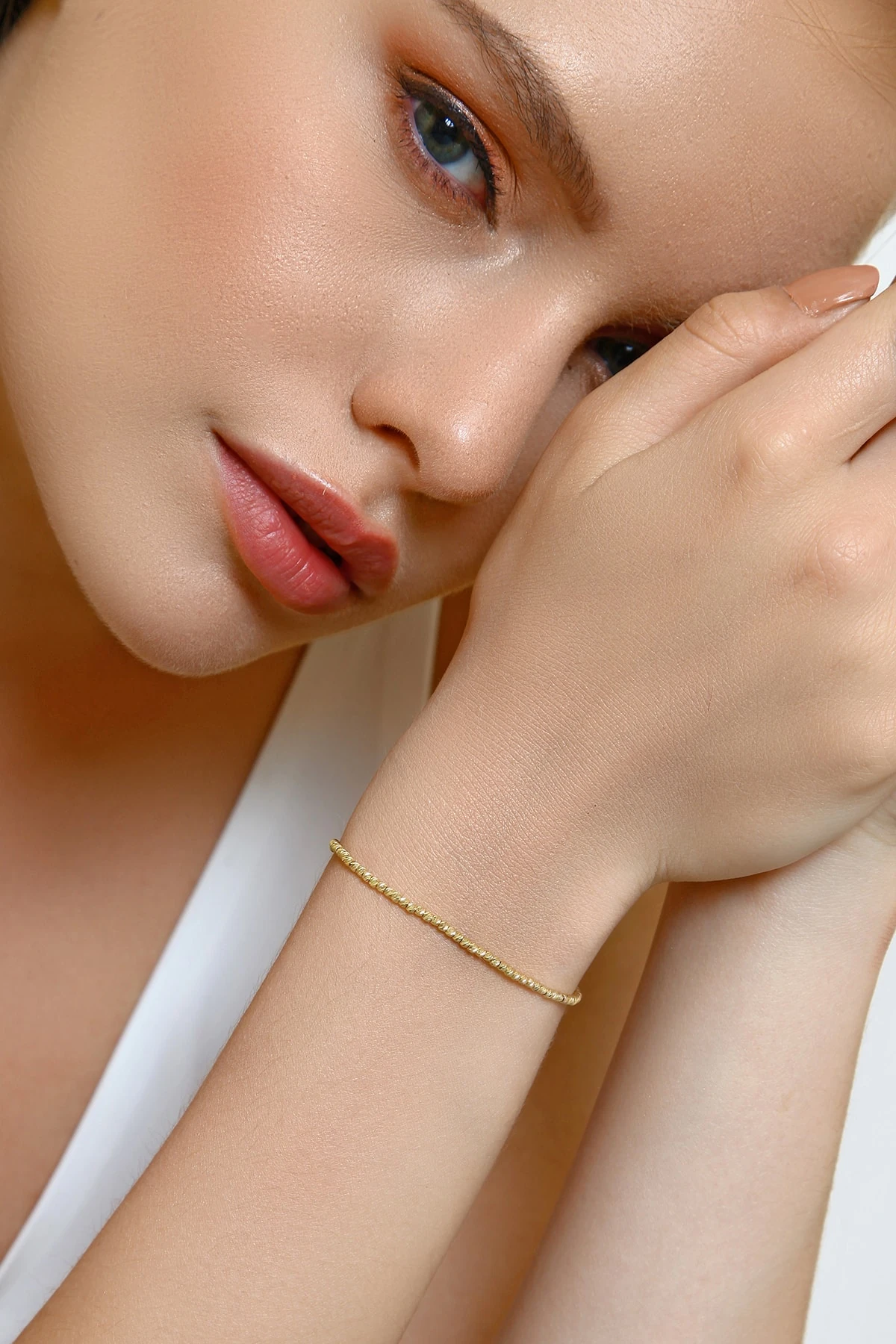 Altınkesesi 14 Ayar Altın Full Dorika Toplu Bileklik