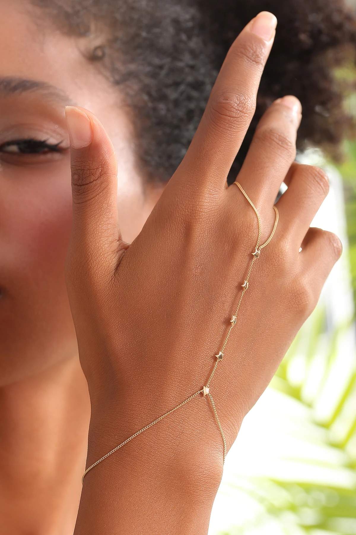 14 Ayar Altın Küba Zincirli Yıldız Şahmeran