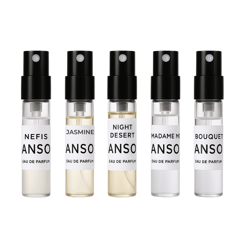 ZANSOA KADIN PARFUM SEYAHAT BOY SET  5X3 ML
