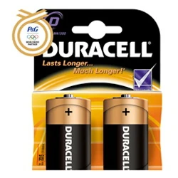 Duracell Pil Büyük Boy D 2'li Kart LR20 Alkalin