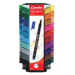Caretta Twin Liner Kalem Çift Taraflı 400'lü
