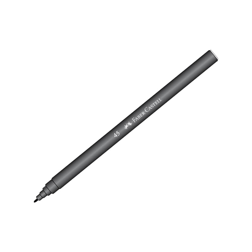 Faber-Castell Keçeli Kalem 45 Siyah