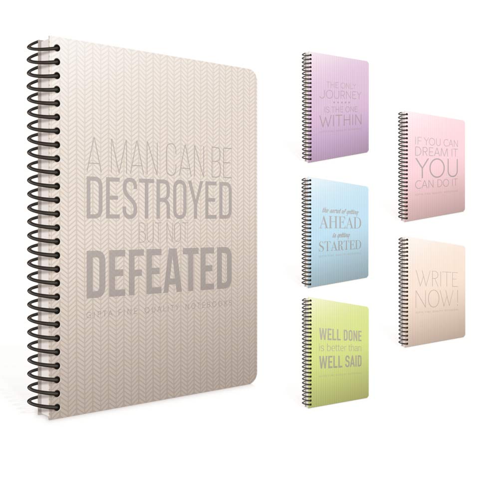 Gıpta Defter Thebook Pastel İp Dikiş Sert Kapak 14x20 120 Yaprak Çizgili