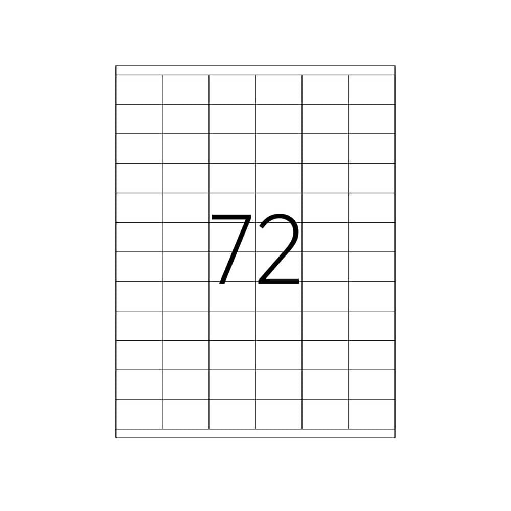 Tanex Laser Etiket 35x23 mm TW-2172