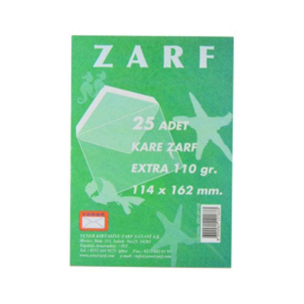 Doğan Kare 114x162 mm Tutkallı 110 gr 25’li