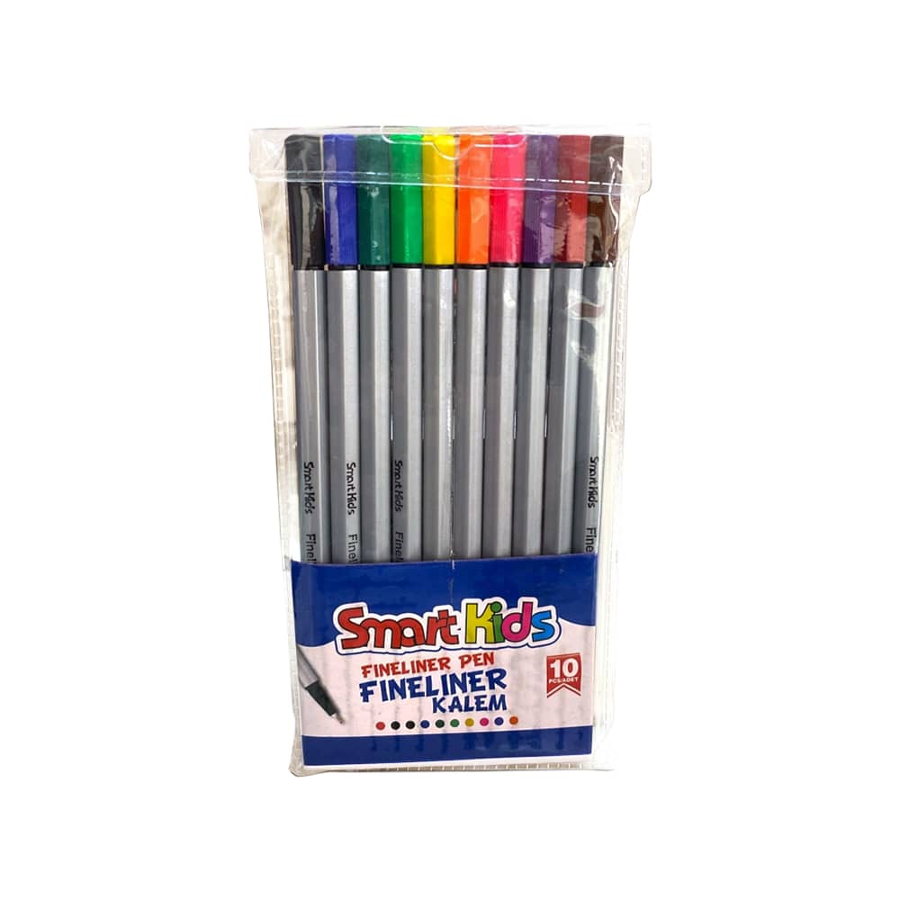 Globox Fineliner Kids 10'lu Pvc Paket