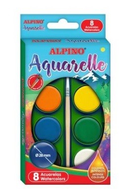 Alpino Sulu Boya 8'li