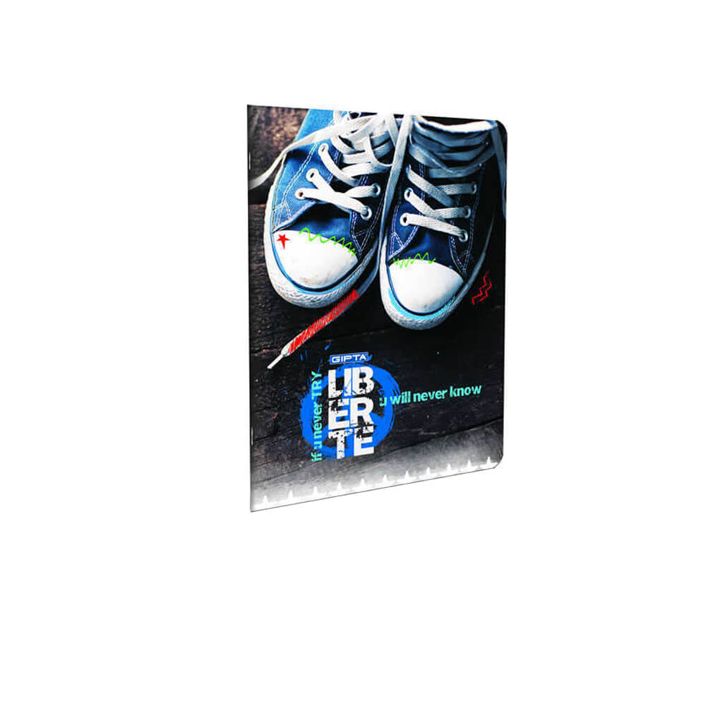 Gıpta Defter Liberte Tel Dikişli Ofset Pp Kapak A4 40 Yaprak Kareli