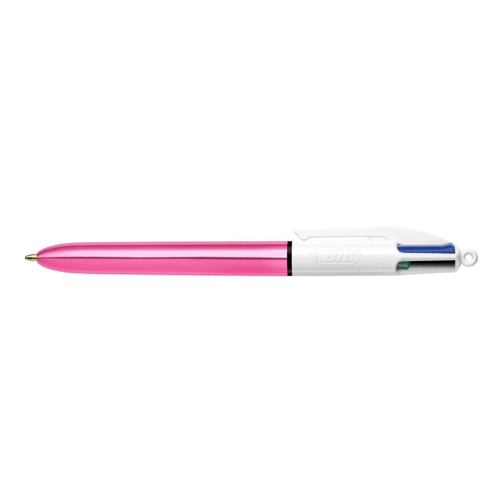 Bic Tükenmez Kalem 4 Colours Shine Pembe Gövde