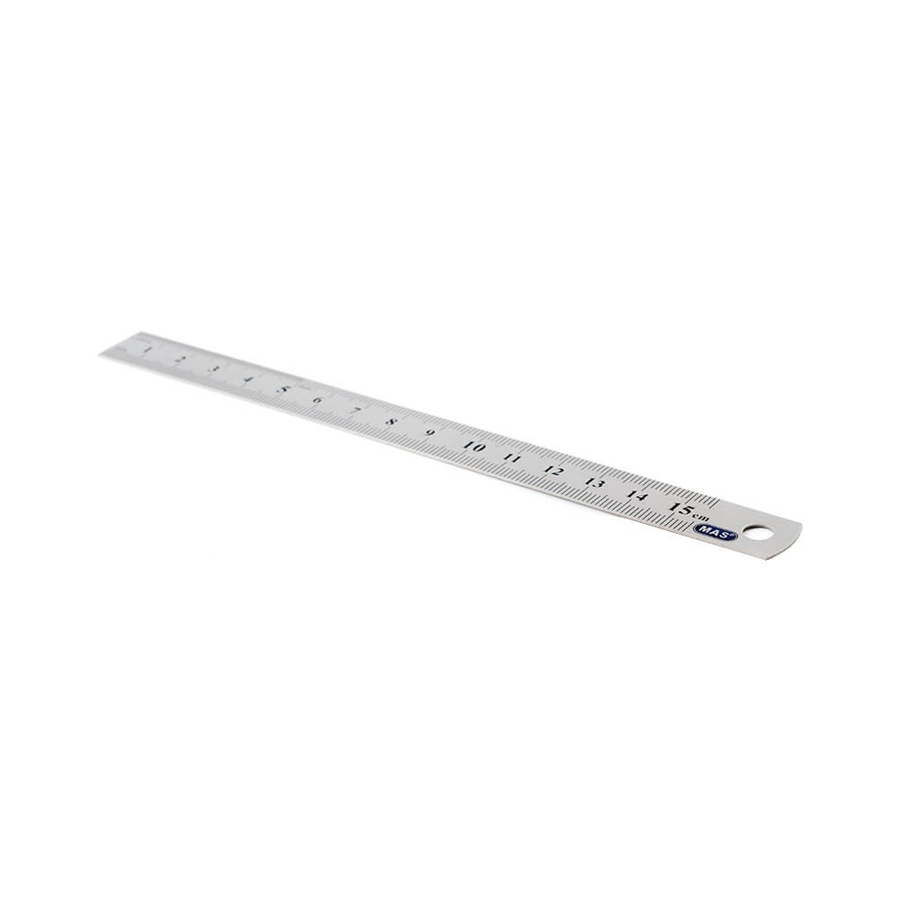 Mas Cetvel Paslanmaz Çelik 15 cm