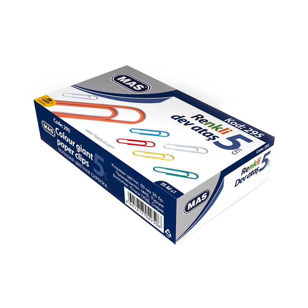 Mas Ataş Dev Renkli Pvc Kaplı 50 mm