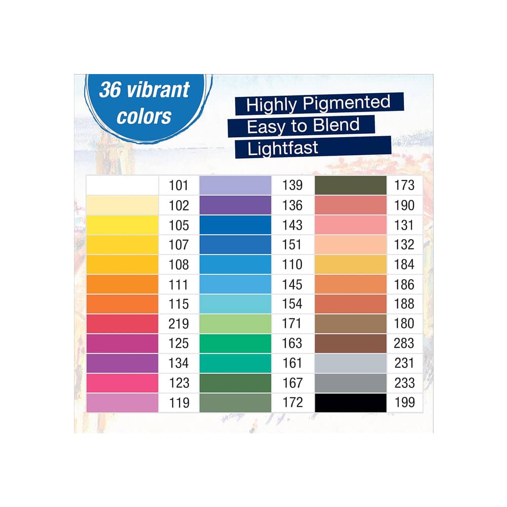 Faber-Castell Pastel Boya Creative Studio Yağlı 36'lı