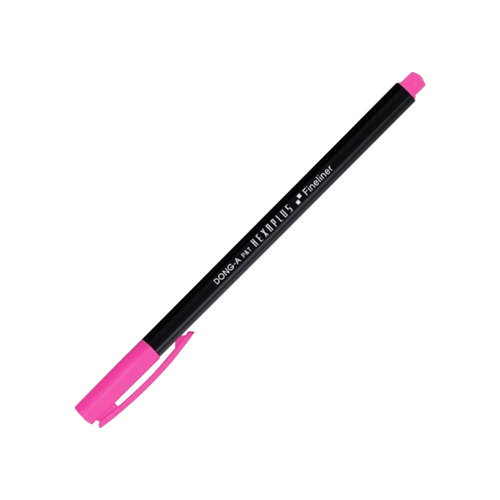 Hexaplus Dong-A Keçeli Kalem Fineliner Pembe