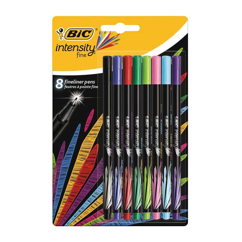 Bic Fineliner Intensity 8'li