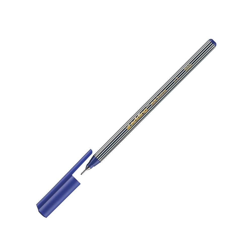 Edding Fineliner Keçeli Kalem İnce Uçlu Mavi