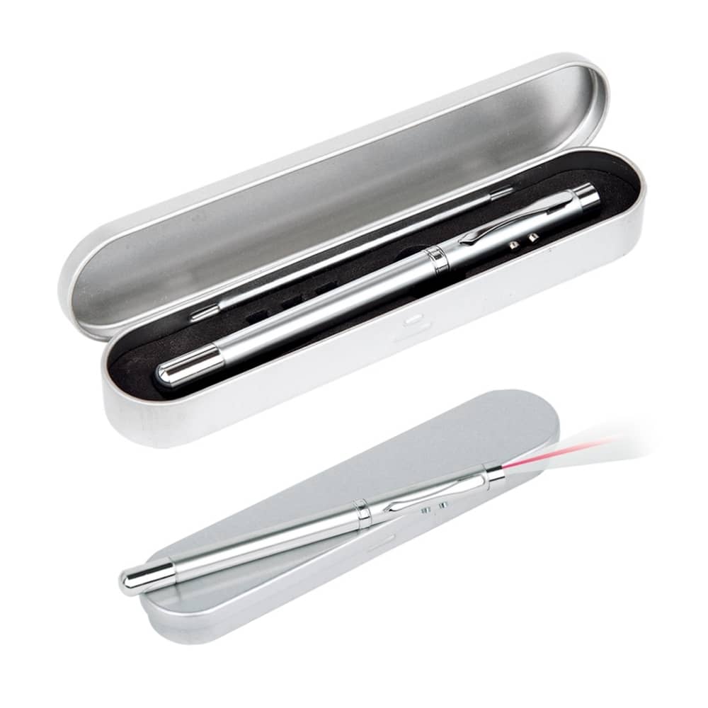 Mikro Tükenmez Kalem Lazer Metal