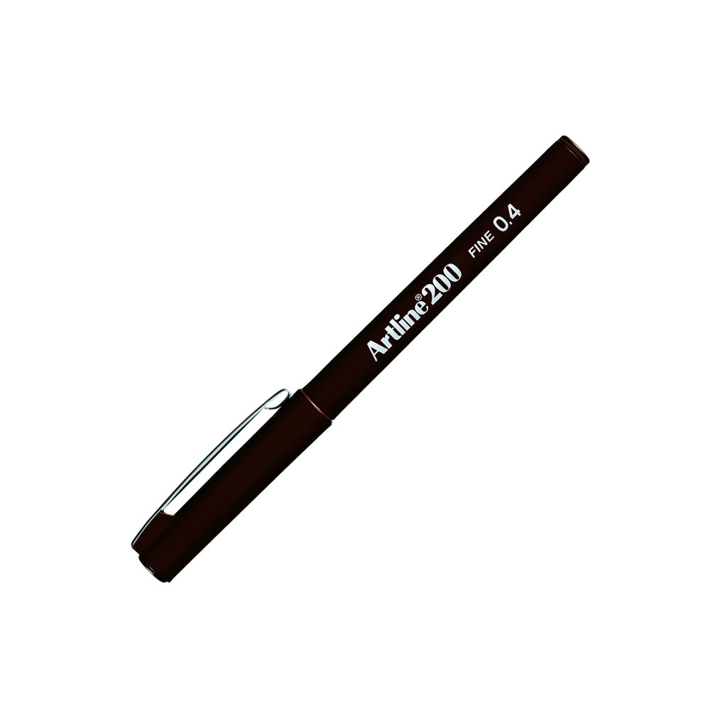 Artline 200 Yazı Kalemi Fineliner 0.4 mm Koyu Kahve