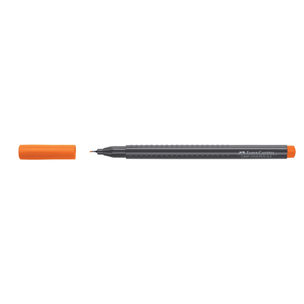 Faber-Castell Keçeli Kalem Grip Finepen 0.4 mm Turuncu