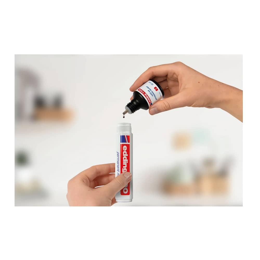 Edding Permanent Markör Yedek Mürekkep 25 ml Yeşil