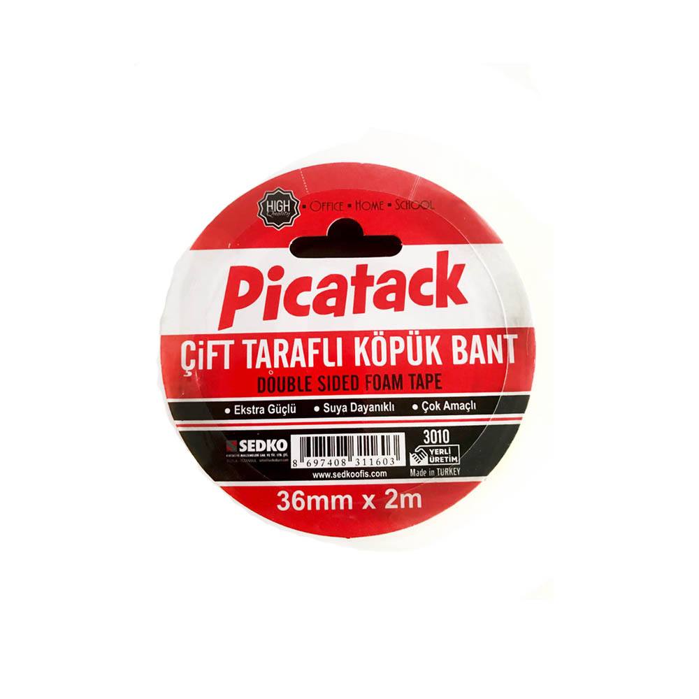 Picador Çift Taraflı Bant Köpük 36x2 Kq013 Picatack