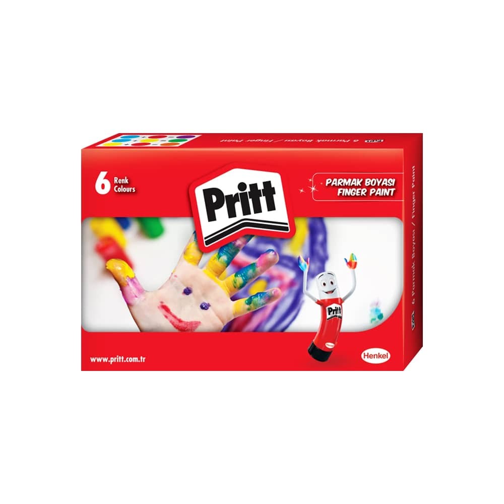 Pritt Parmak Boyası 30 ml 6'lı