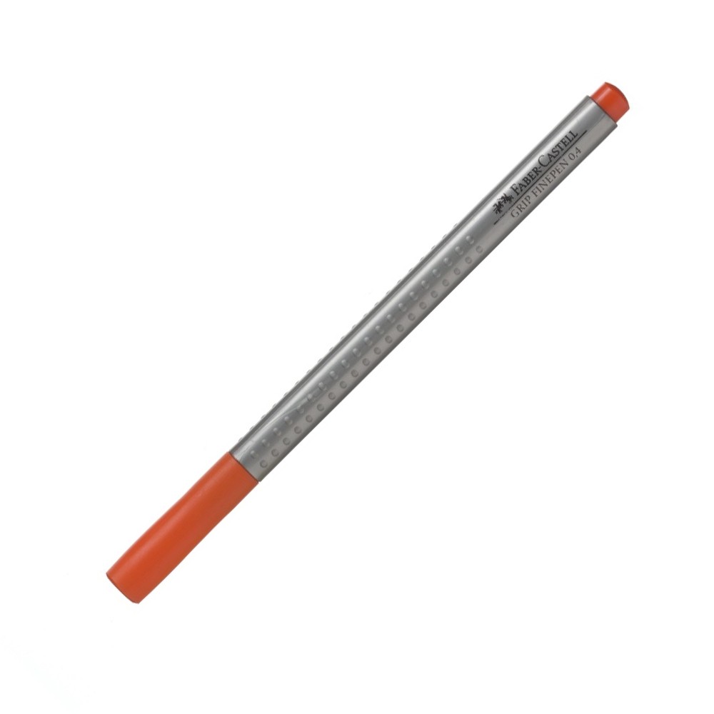 Faber-Castell Keçeli Kalem Grip Finepen 0.4 mm Turuncu