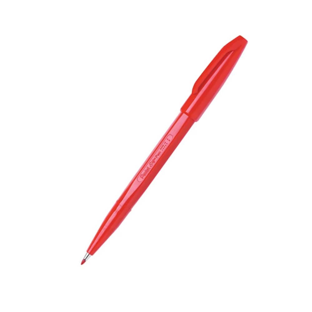 Pentel İmza Kalemi Sign Pen Kırmızı