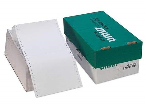 Umur Kantar Fişi 6x17 cm 2 Nüsha 1000'li Renkli