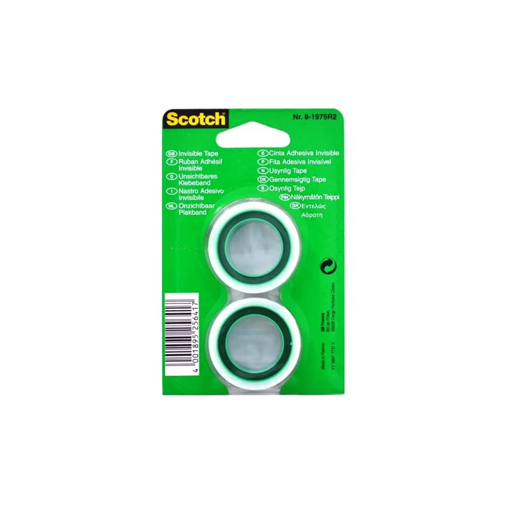 Scotch Bant Görünmez Mat Magic 19 mm x 7.5 mt 2’li