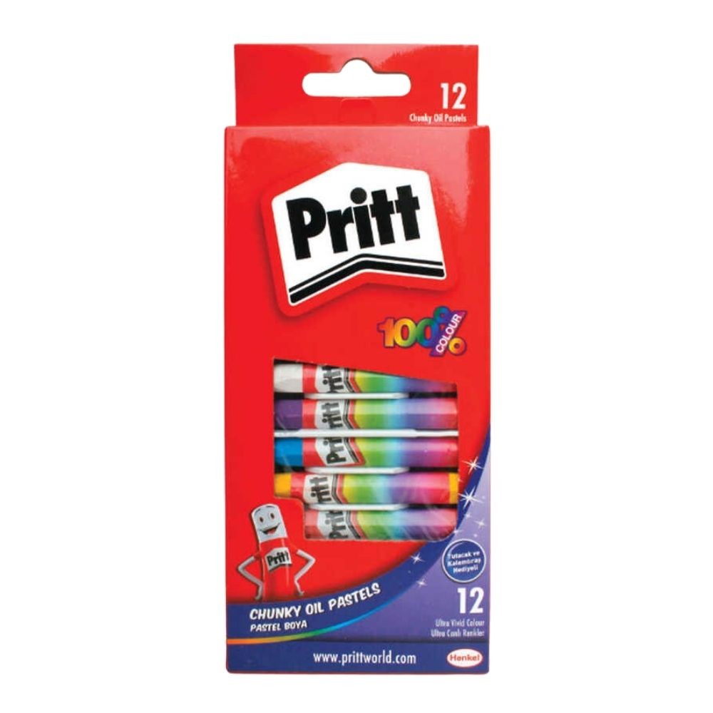 Pritt Pastel Boya Karton Kutu 12'li