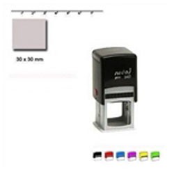 Sırdaş Kaşe Otomatik Kare 30x30 mm Siyah