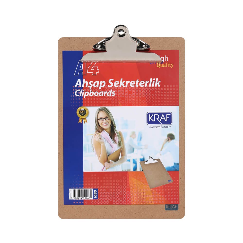 Kraf Sekreterlik Ahşap A4 1060