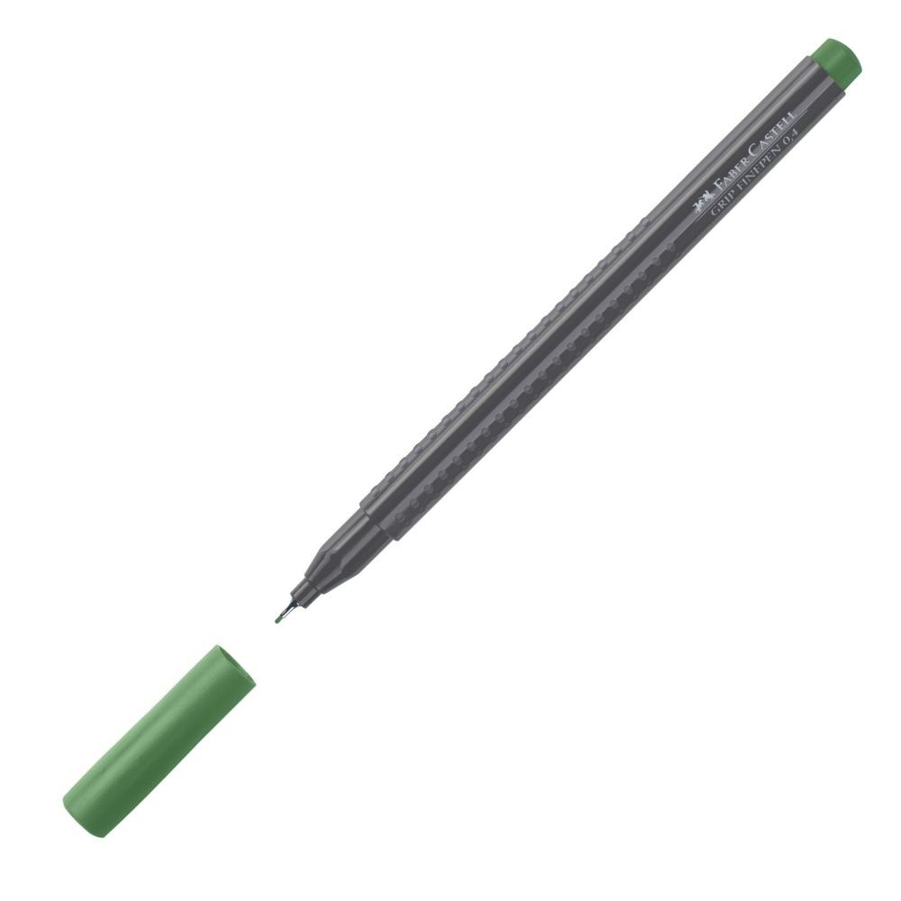 Faber-Castell Keçeli Kalem Finepen Grip 0.4 mm Yeşil