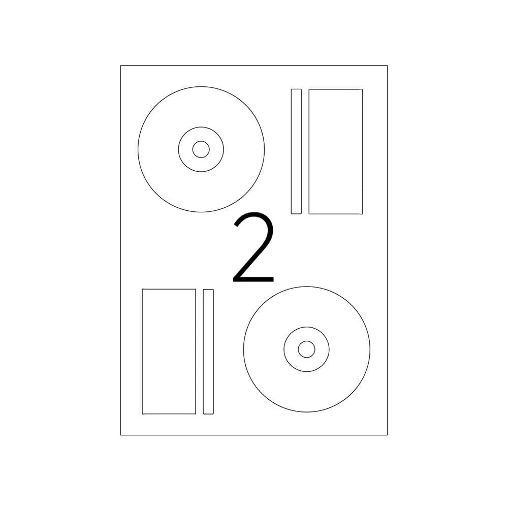 Tanex Laser Etiket 118x37 mm TW-2117