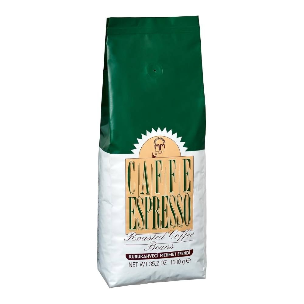 Kurukahveci Mehmet Efendi Caffe Espresso Kavrulmuş Çekirdek 1 kg