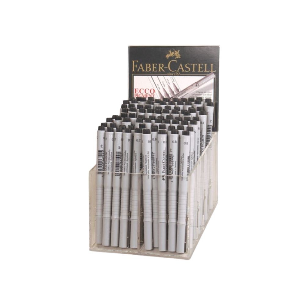 Faber-Castell Çizim Kalemi Ecco Pigment 80'li Stand