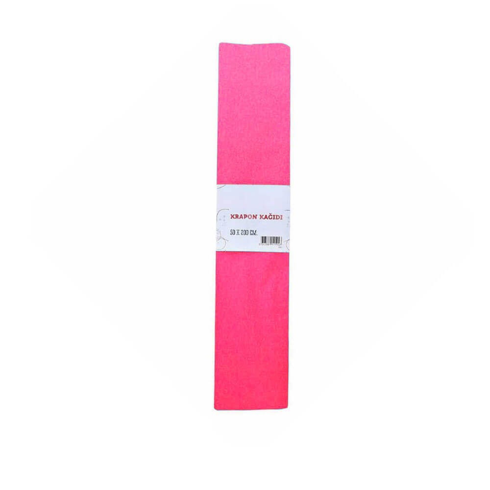 Gıpta Krapon Kağıdı 50x200 cm 10 Adet Pembe