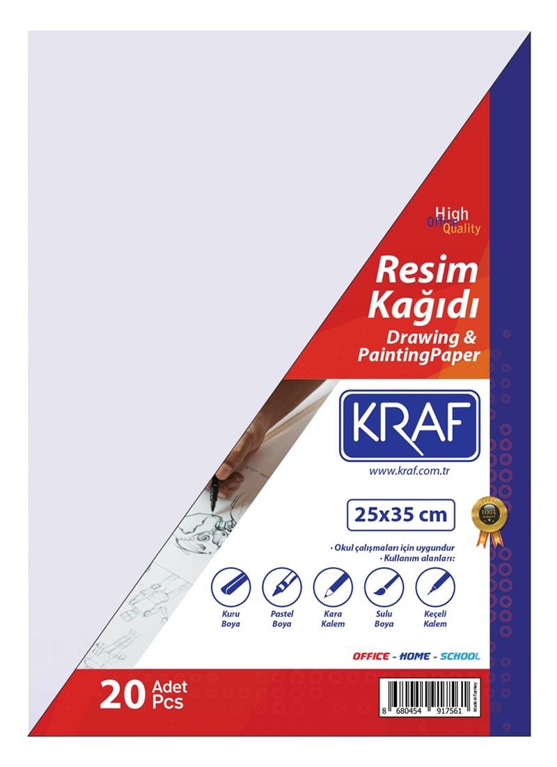 FLİPCHART ASKILI 64 X 90 DÜZ 25 YAPRAK 80 GR