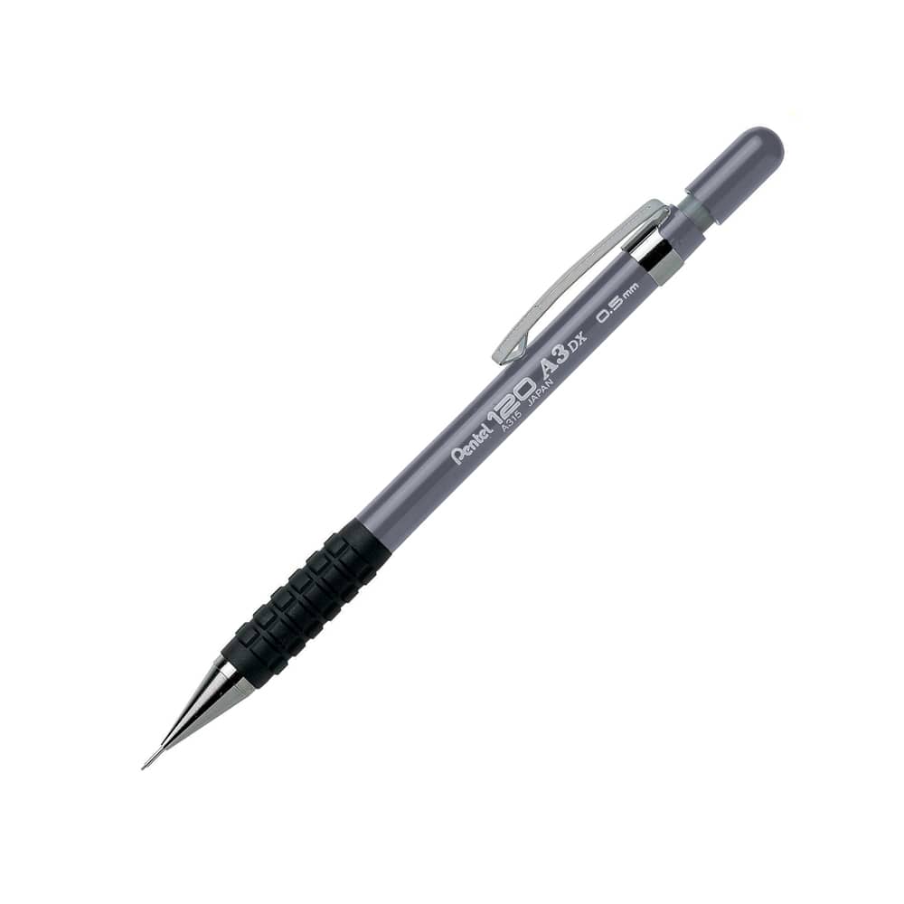 Pentel Versatil Uçlu Kalem Tutaçlı 0.5 mm Gri