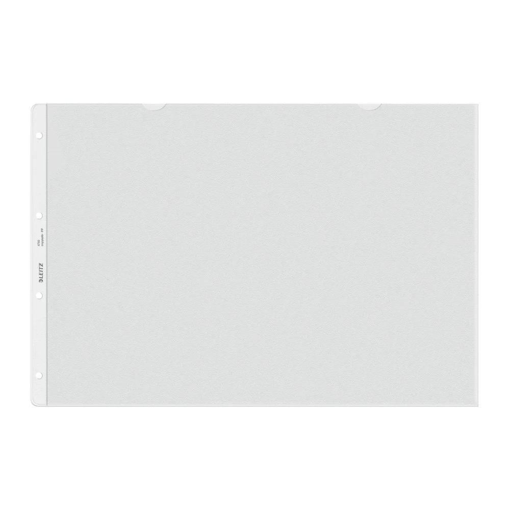 Leitz Delikli Poşet Dosya A3 Yatay 50'li Paket