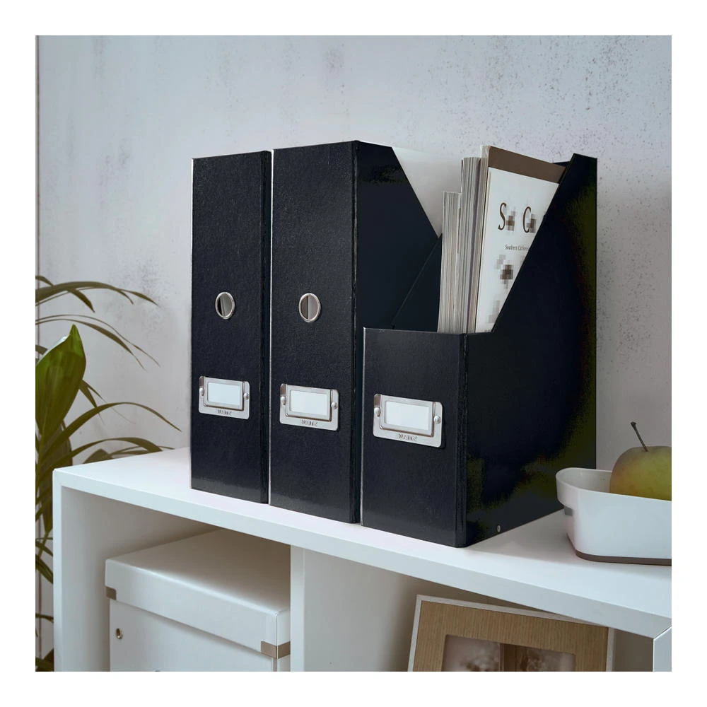 Leitz Karton Kutu Klasör Wow C&S Siyah