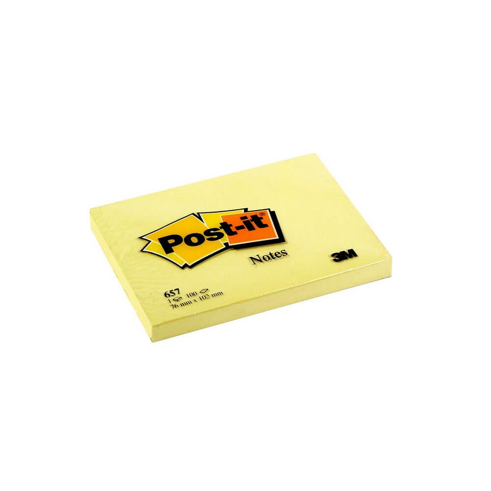 Post-it Yapışkanlı Not Kağıdı 76x102 mm Sarı